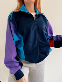 Jacket vintage bleue foncée Adidas  XL