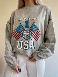 Black USA sweater"California Republic"M