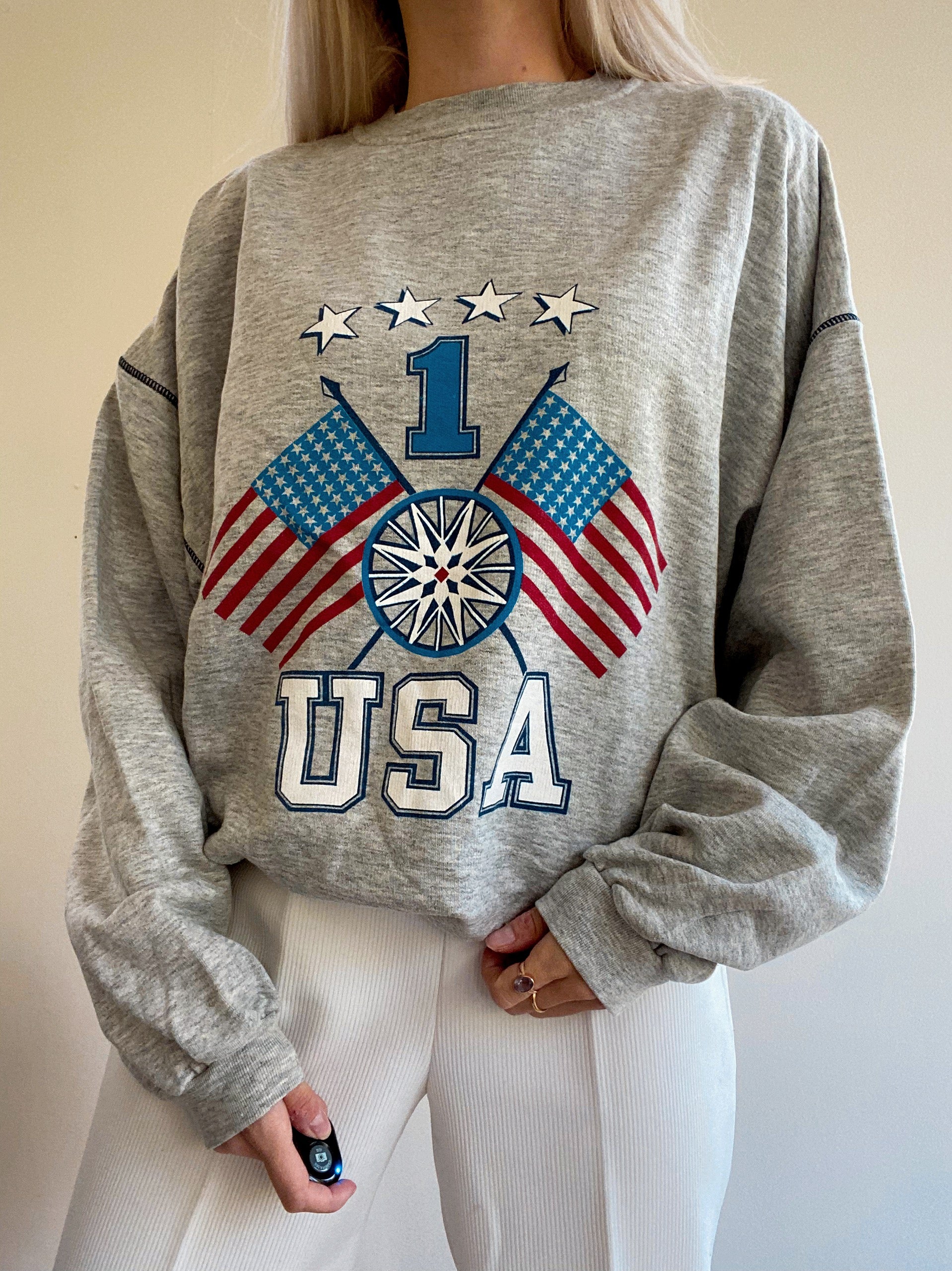 Black USA sweater"California Republic"M