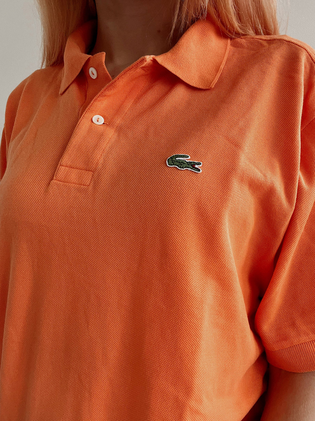 Polo Lacoste orange M