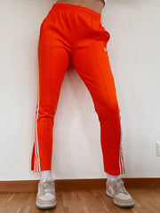 Pantalon de jogging orange Adidas XS
