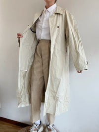 Trench coat vintage beige  L oversized