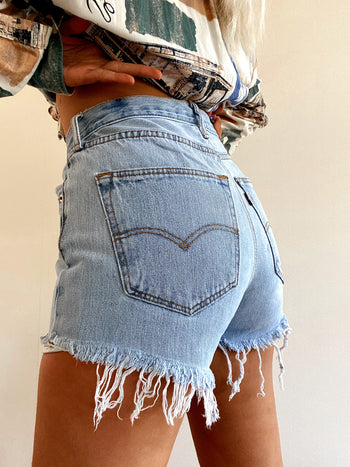 Short en jeans clair Levi's 550  W27