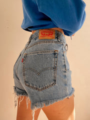 Short en jeans bleu clair  Levi's 550 W29