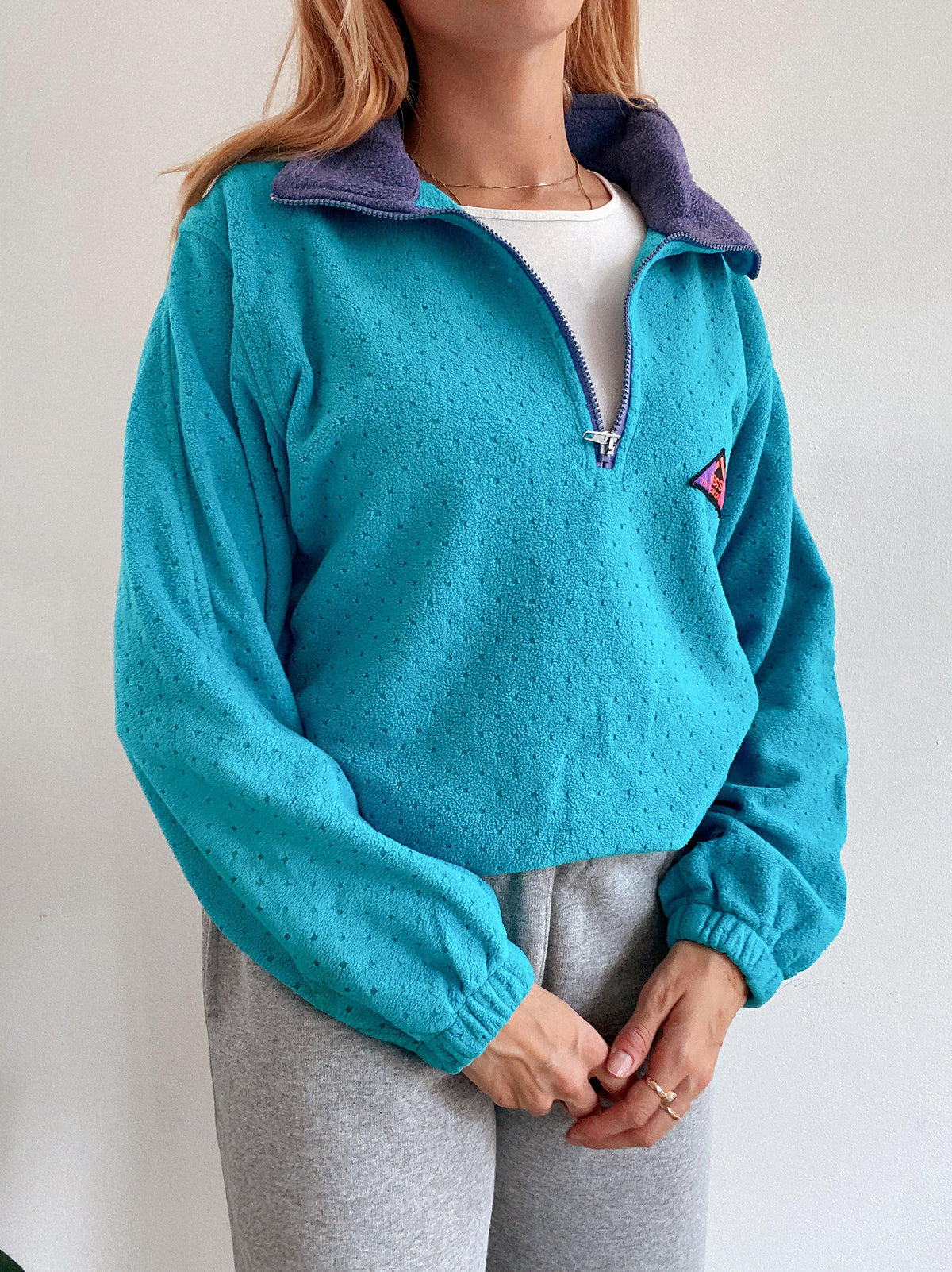 Gray fleece sweater Napapijri S