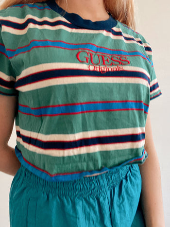 Guess grünes T-Shirt L