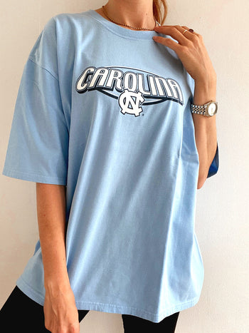 T-shirt vintage bleu clair XL