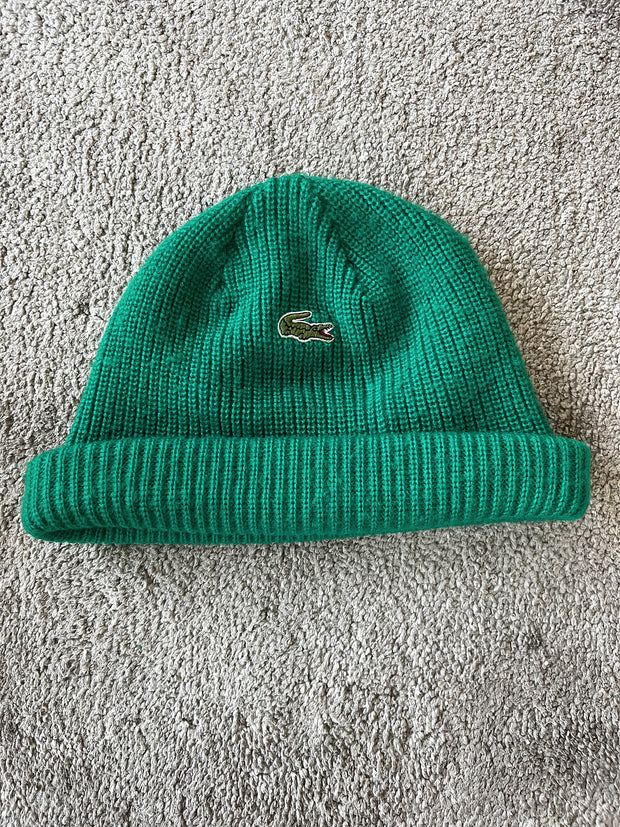 Grüne Lacoste-Mütze 