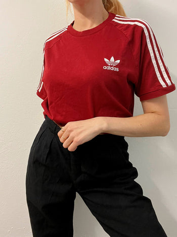 Red Adidas T-Shirt S