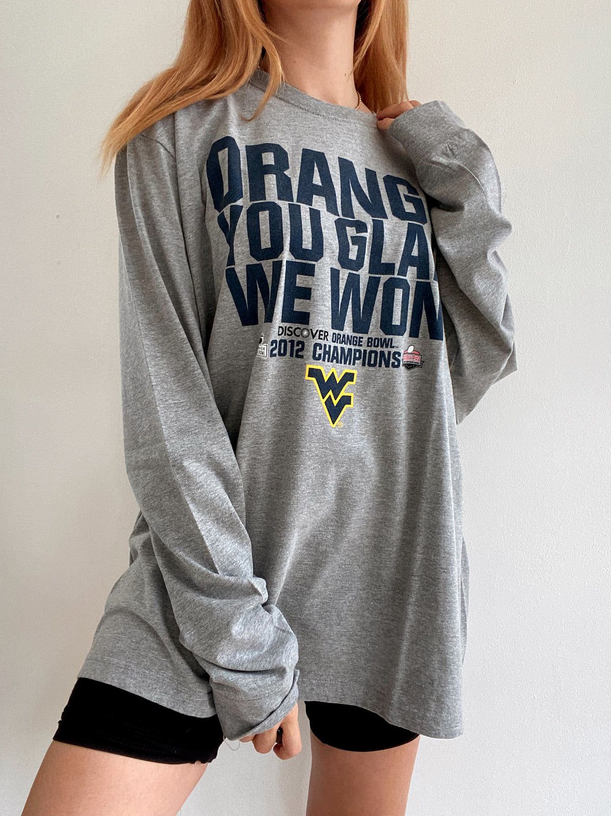 Vintage graues Nike XXL T-Shirt