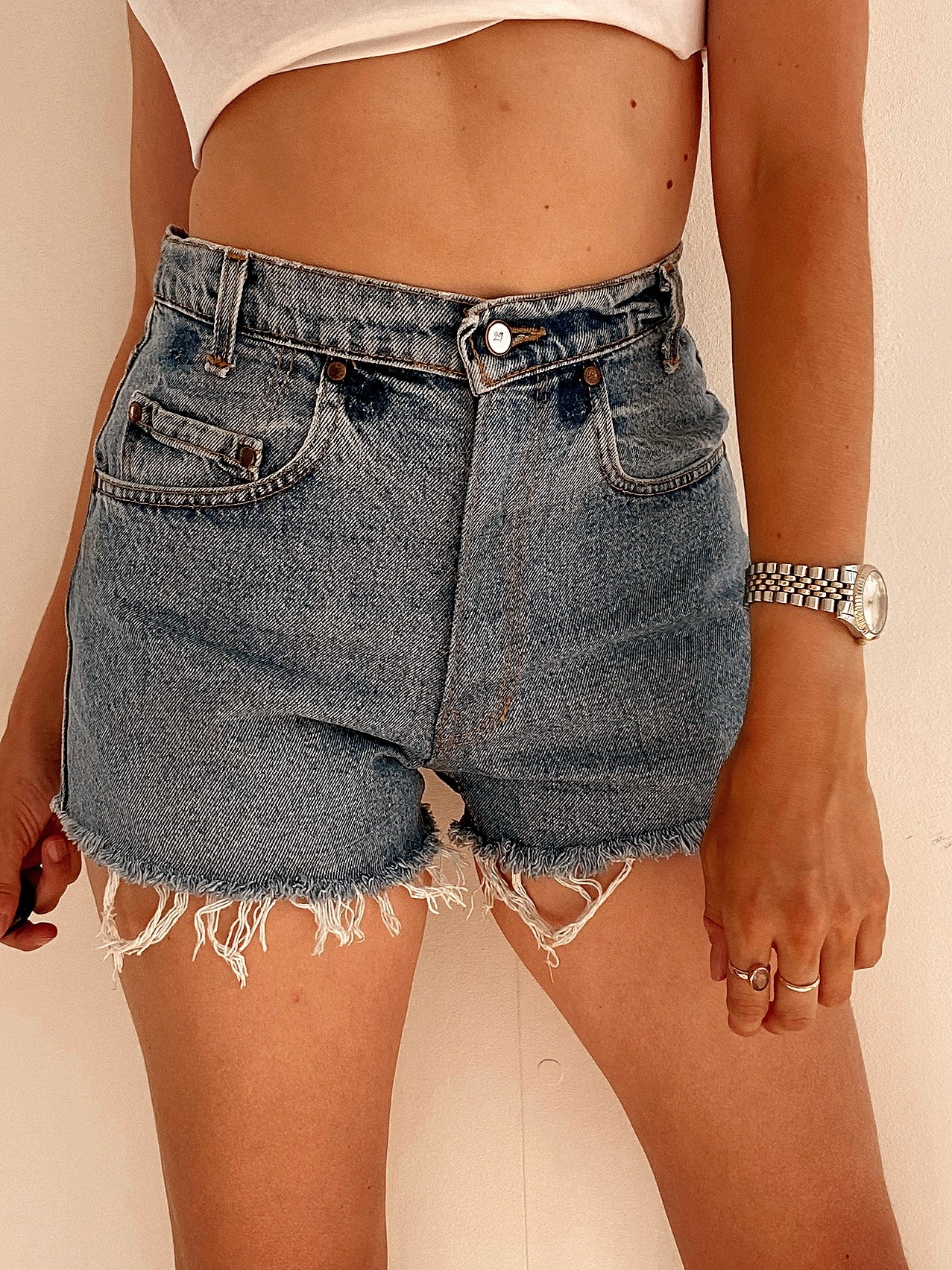 Short en jeans bleu Levi's W29