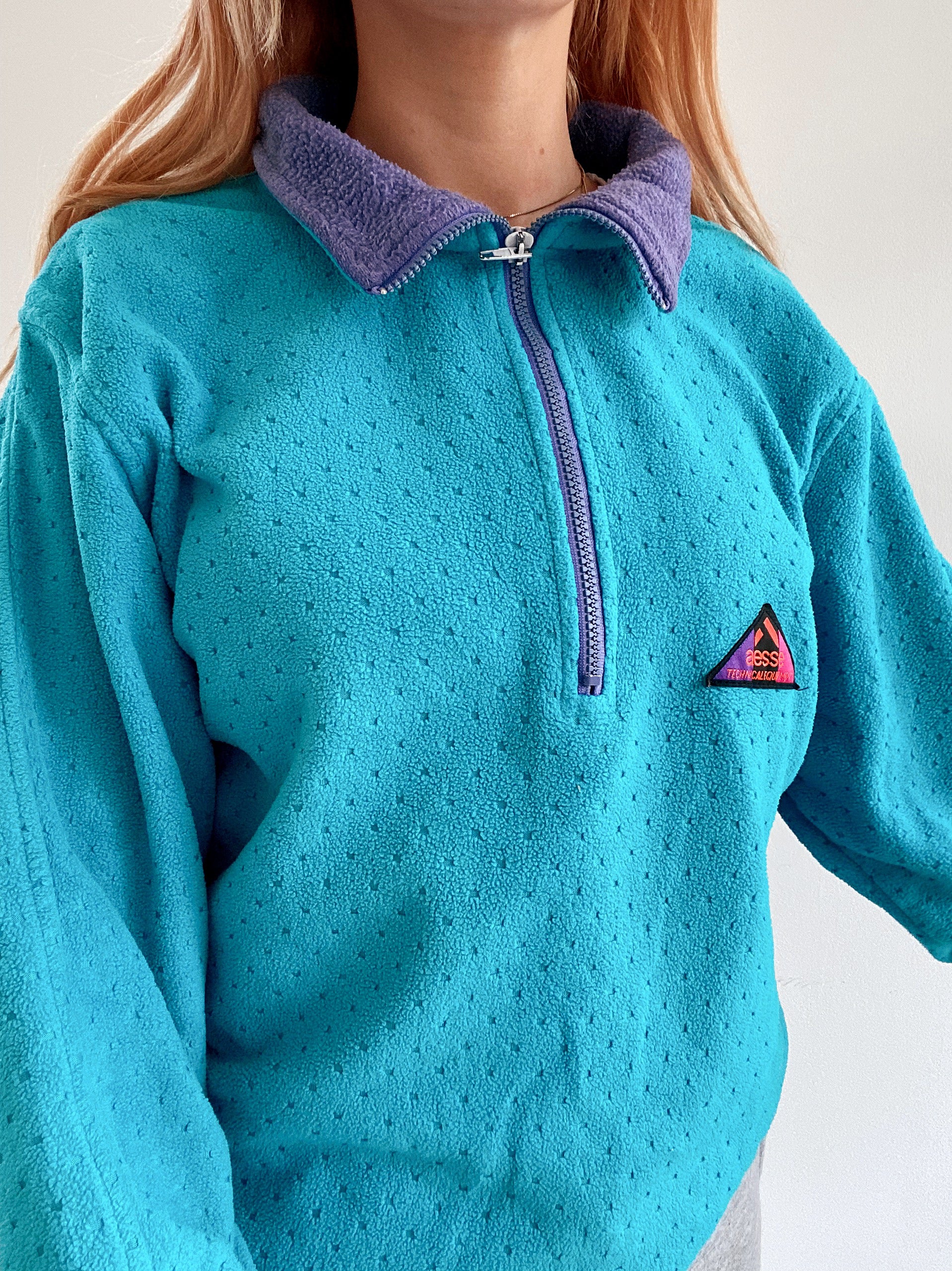 Gray fleece sweater Napapijri S