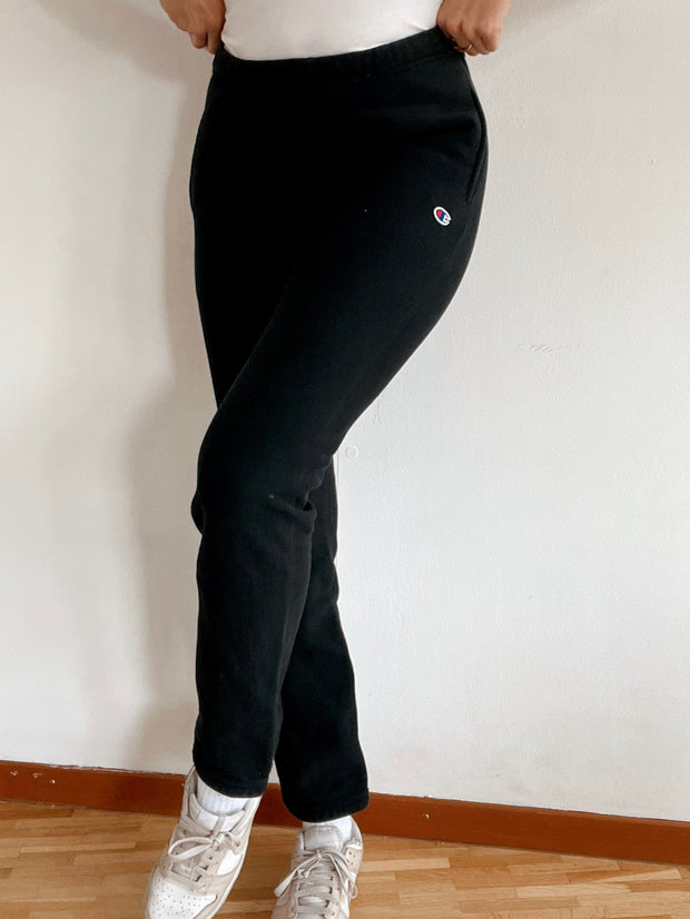 Pantalon de jogging vintage noir Champion M
