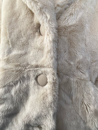 Manteau en fausse fourrure oversized L