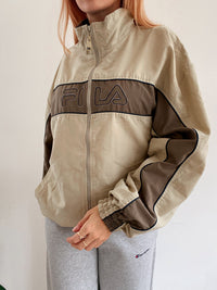 Veste de jogging vintage beige Fila XL