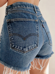 Short en jeans bleu foncé  Levi's 559 W30