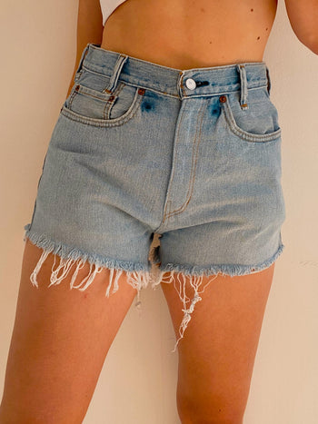 Short en jeans bleu clair Levi's W31