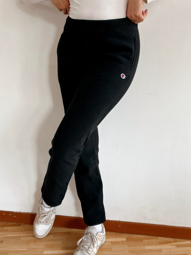 Pantalon de jogging vintage noir Champion M