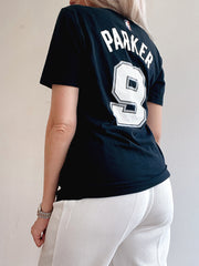 T-shirt vintage USA Parker / Spurs noir S
