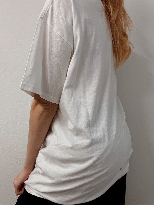 T-shirt vintage blanc Seattles XL