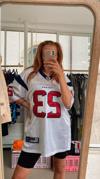 Maillot blanc et rouge NFL