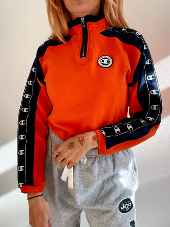 Pull vintage orange Champion