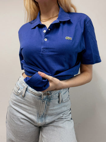 Polo Lacoste bleu électrique