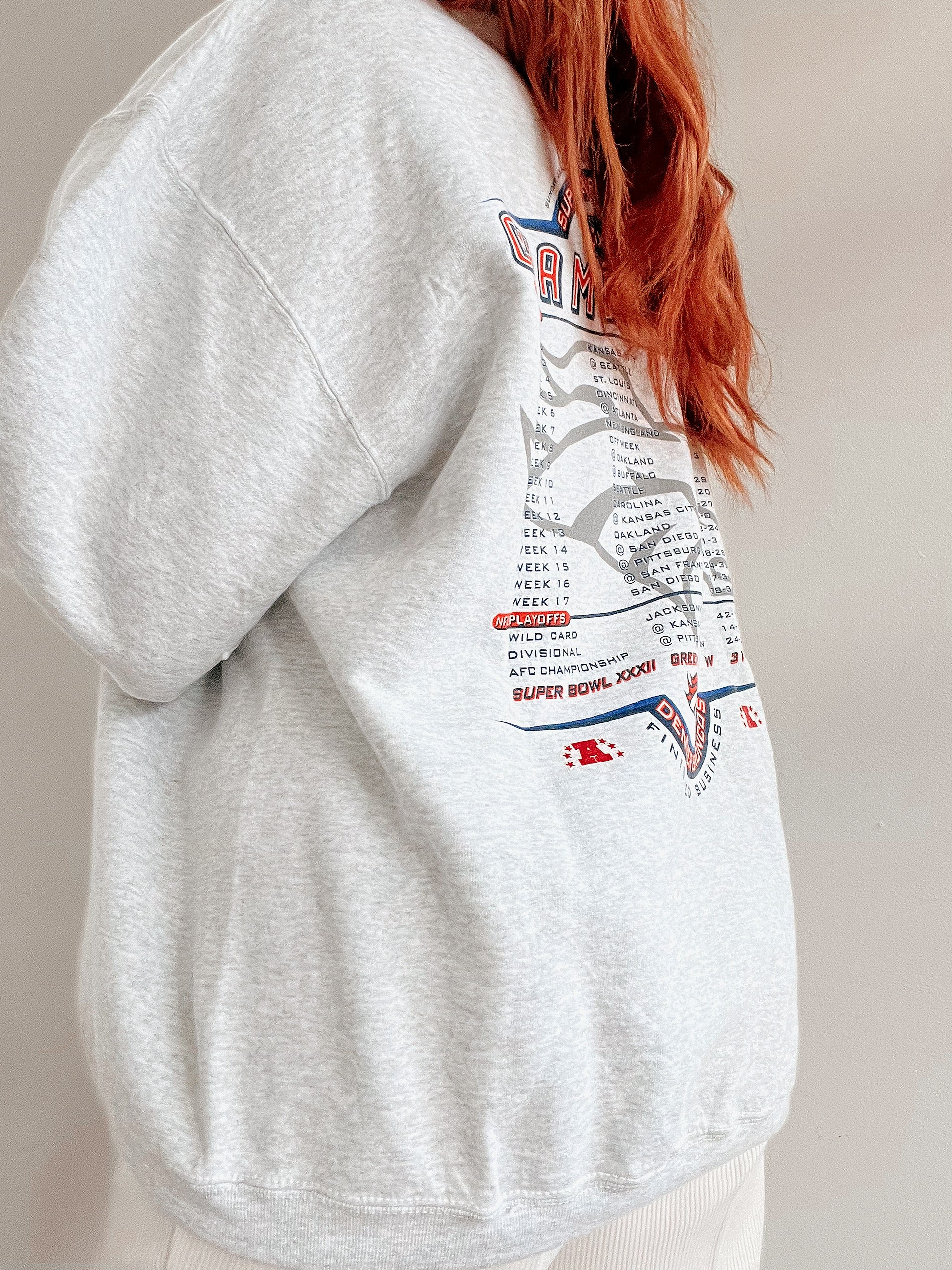 White and blue jacket with orange collar Adidas XL