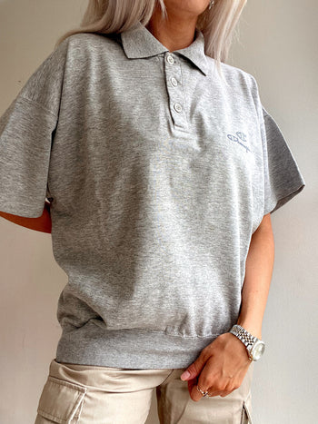 T-shirt vintage Gris Champion L