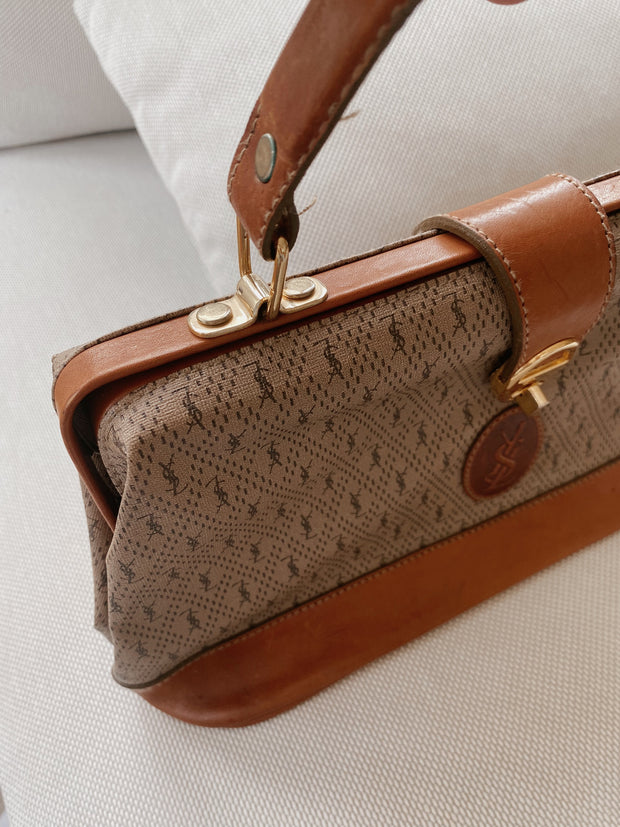 Sac beige Yves Saint Laurent