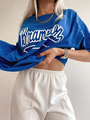 T-shirt vintage USA Brampton bleu électrique  XL