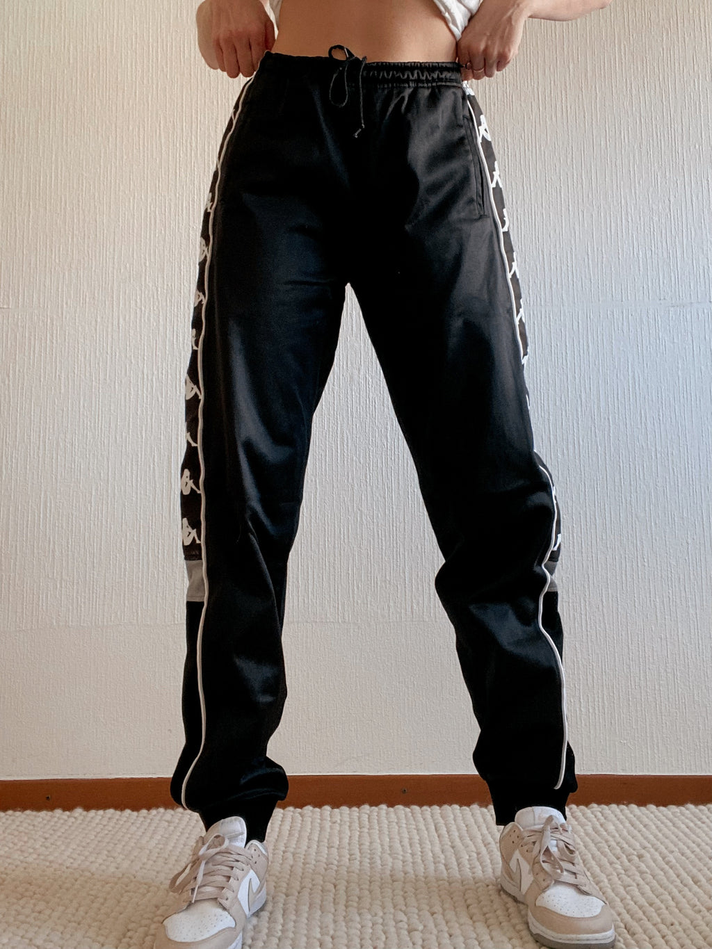 Pantalon de jogging noir Kappa L