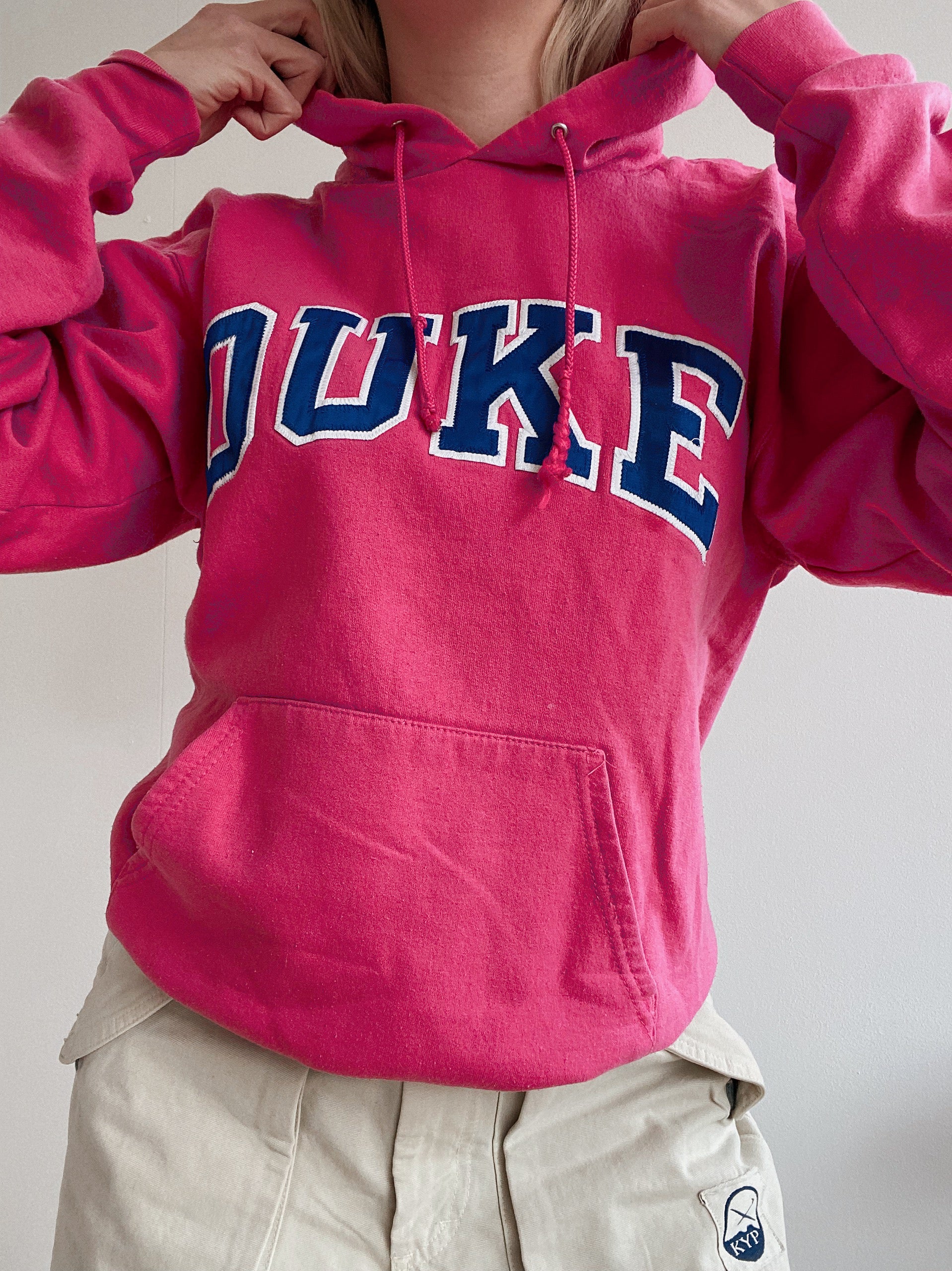 Pink-blauer Duke Champion M Kapuzenpullover