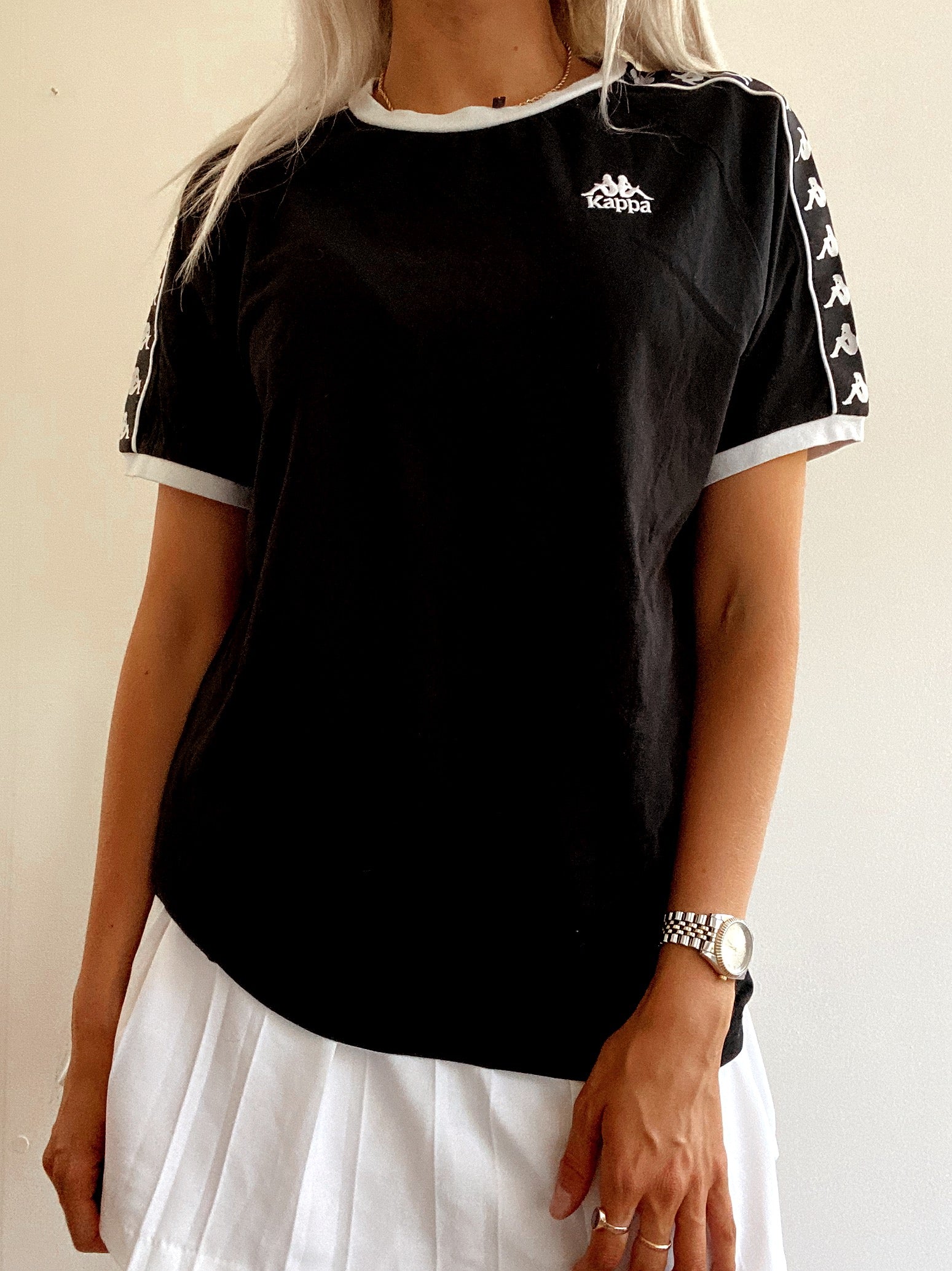 T-shirt Kappa noir M