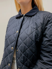 White and blue jacket with orange collar Adidas XL
