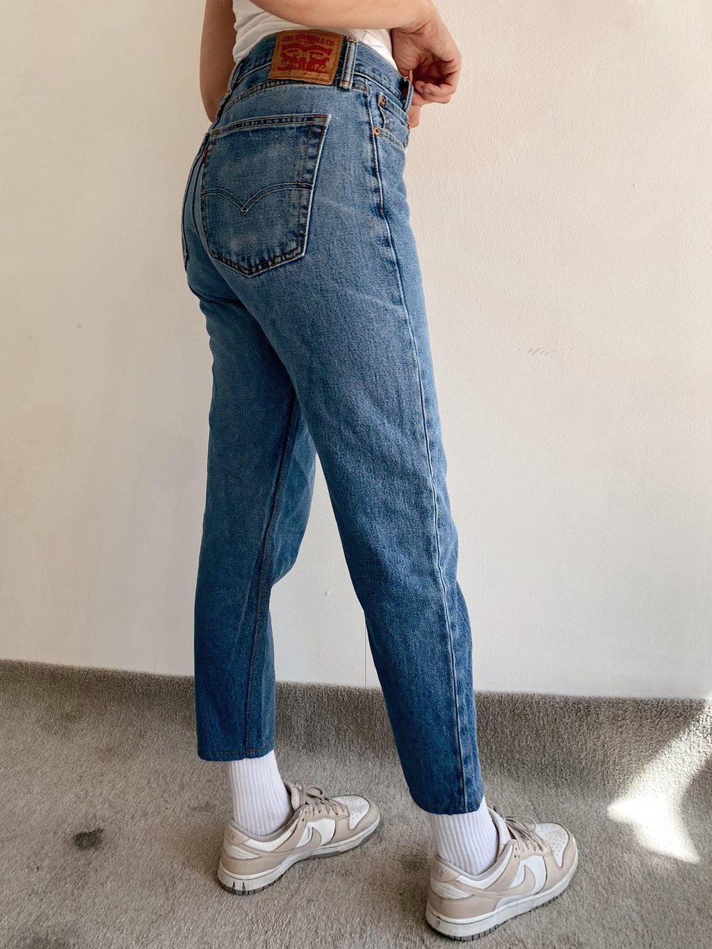 Levi's 505 Blue Jeans Hose W29