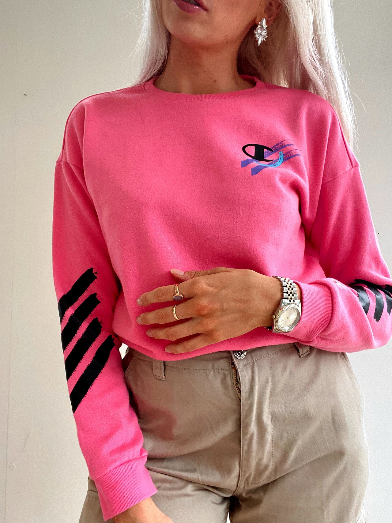 Champion rosa Pullover S