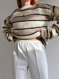 White and blue jacket with orange collar Adidas XL