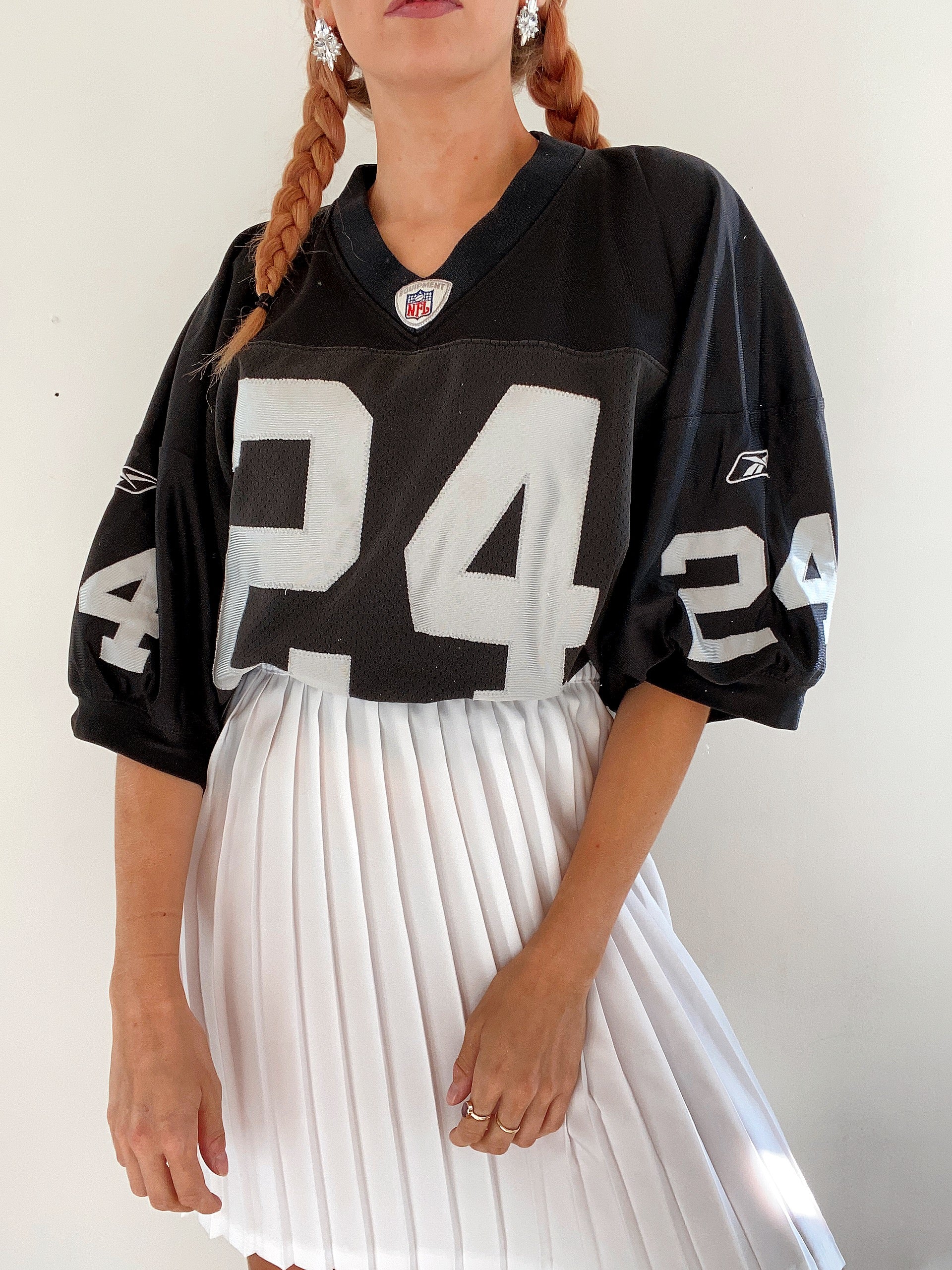 Schwarzes NFL XL-Trikot