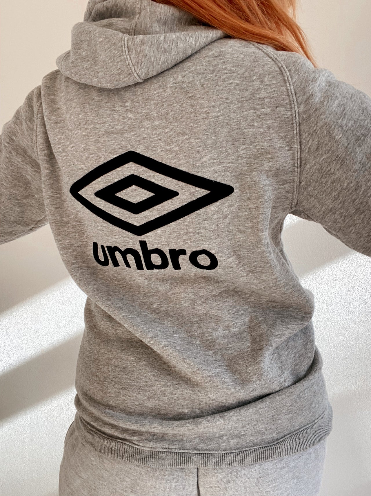 Pull vintage gris Umbro S