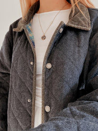 White and blue jacket with orange collar Adidas XL