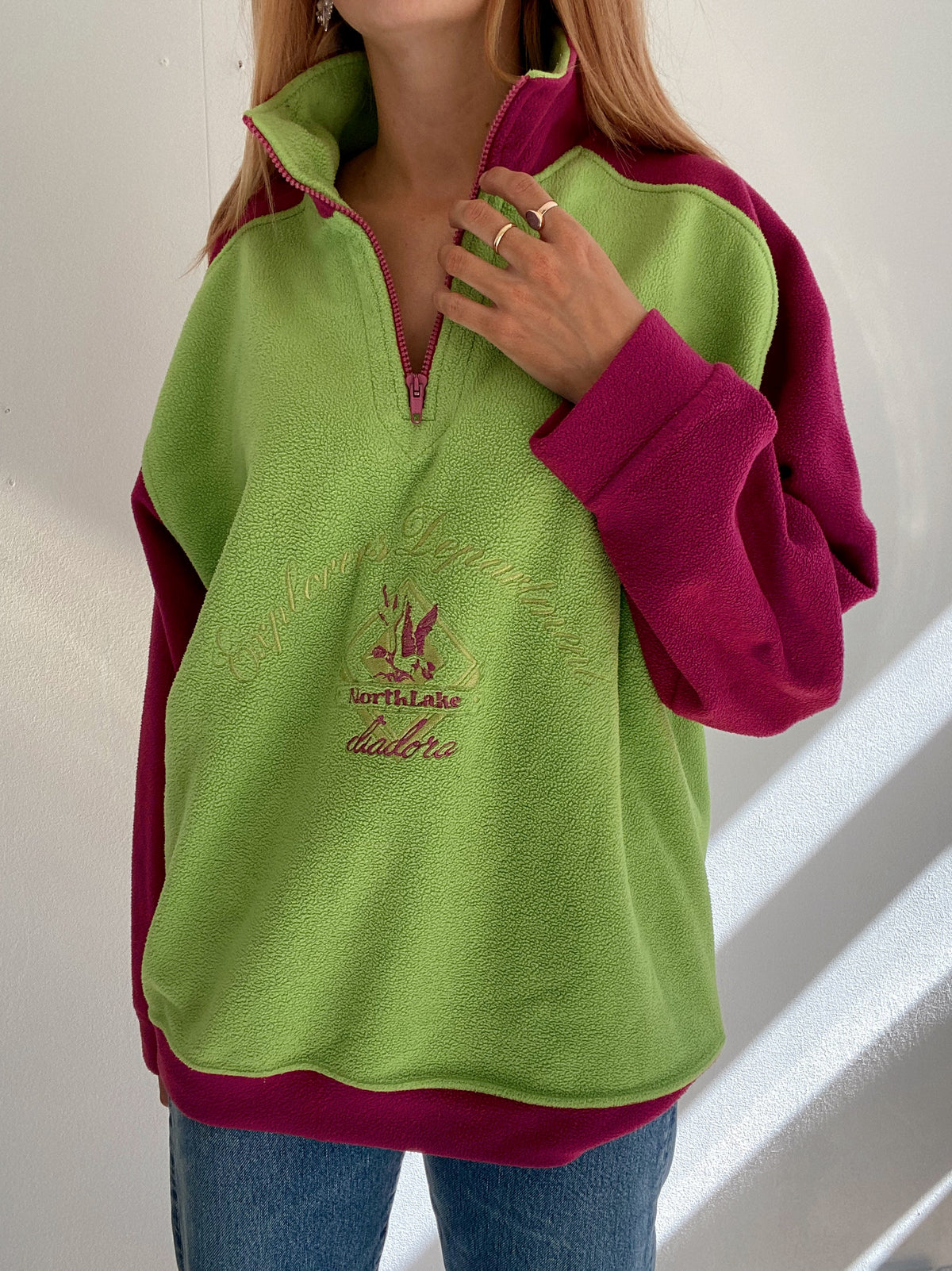 Gray fleece sweater Napapijri S