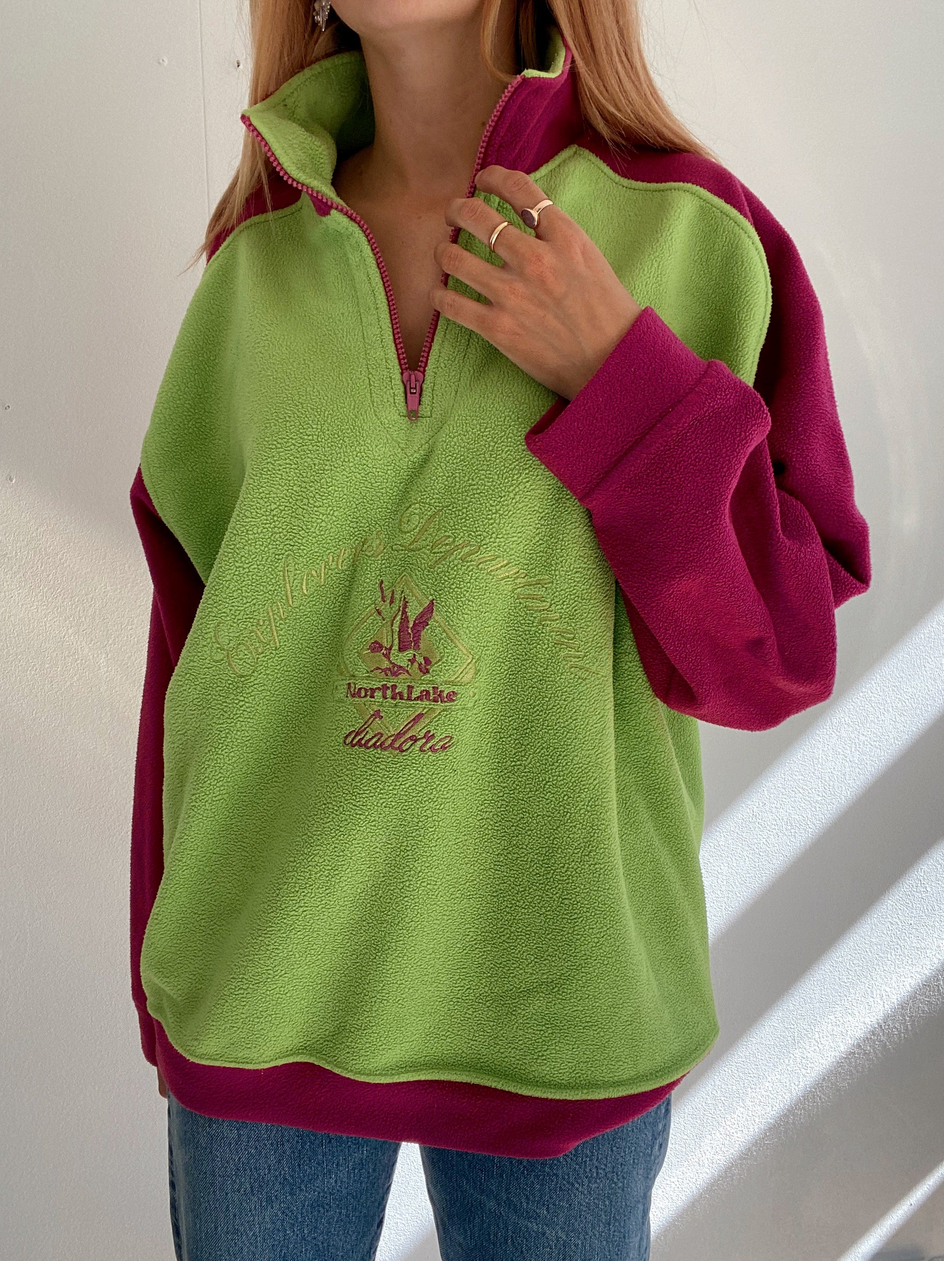 Gray fleece sweater Napapijri S