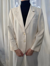 Weiße Blazerjacke S/M