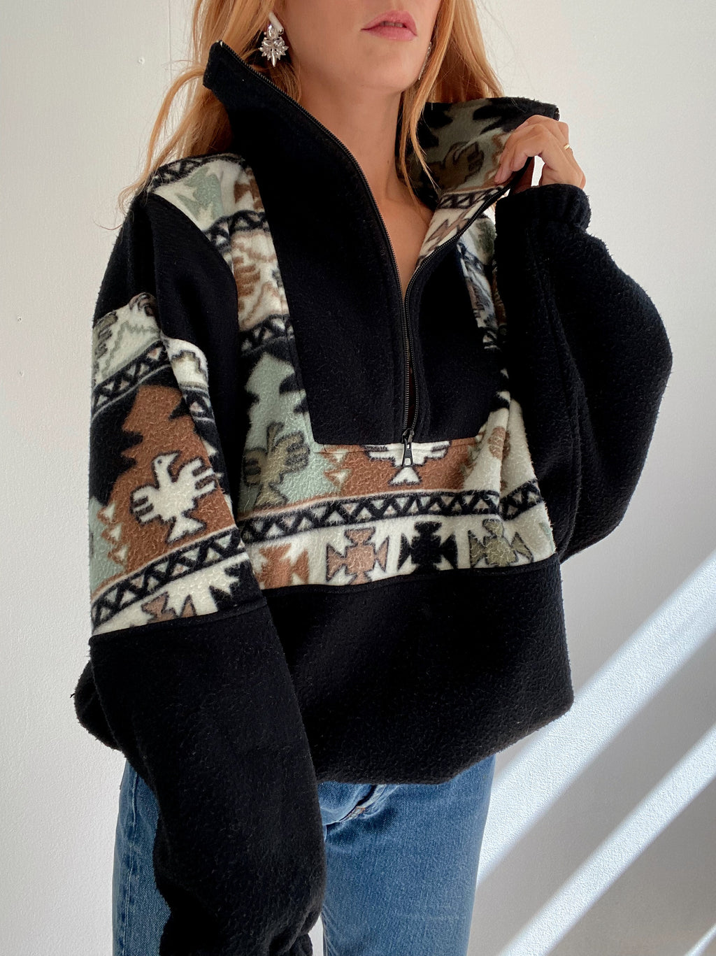 Gray fleece sweater Napapijri S