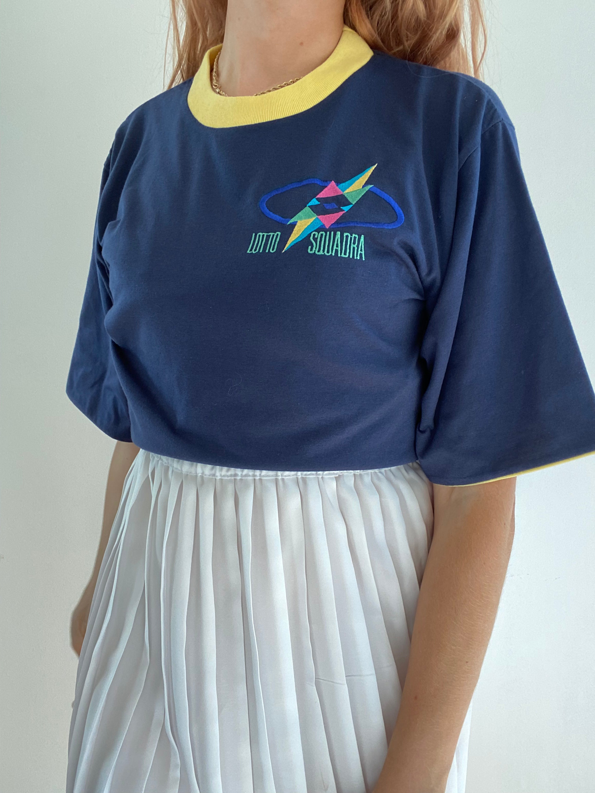 White"One two Nike"Nike L T-Shirt