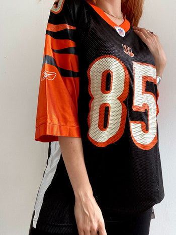 Maillot Noir et orange NFL XL