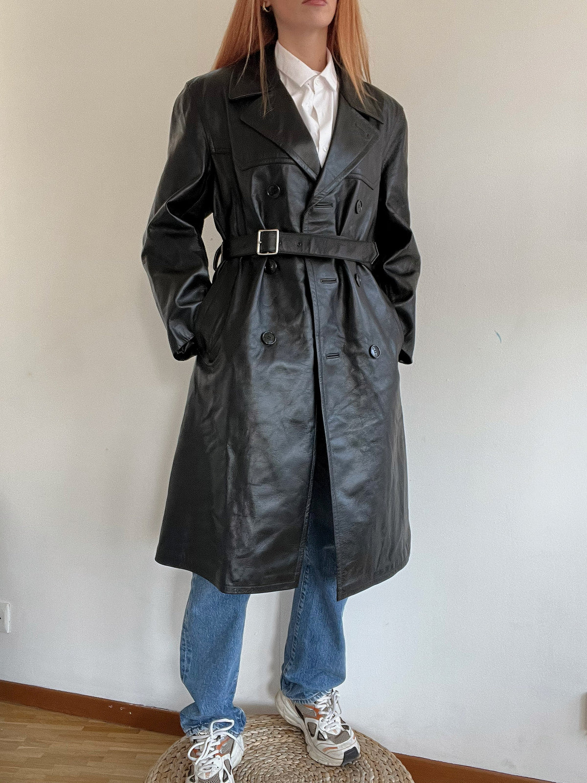 Black Weekday L Coat