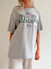 T-shirt vintage USA gris M