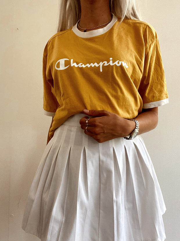 Champion gelbes XL-T-Shirt